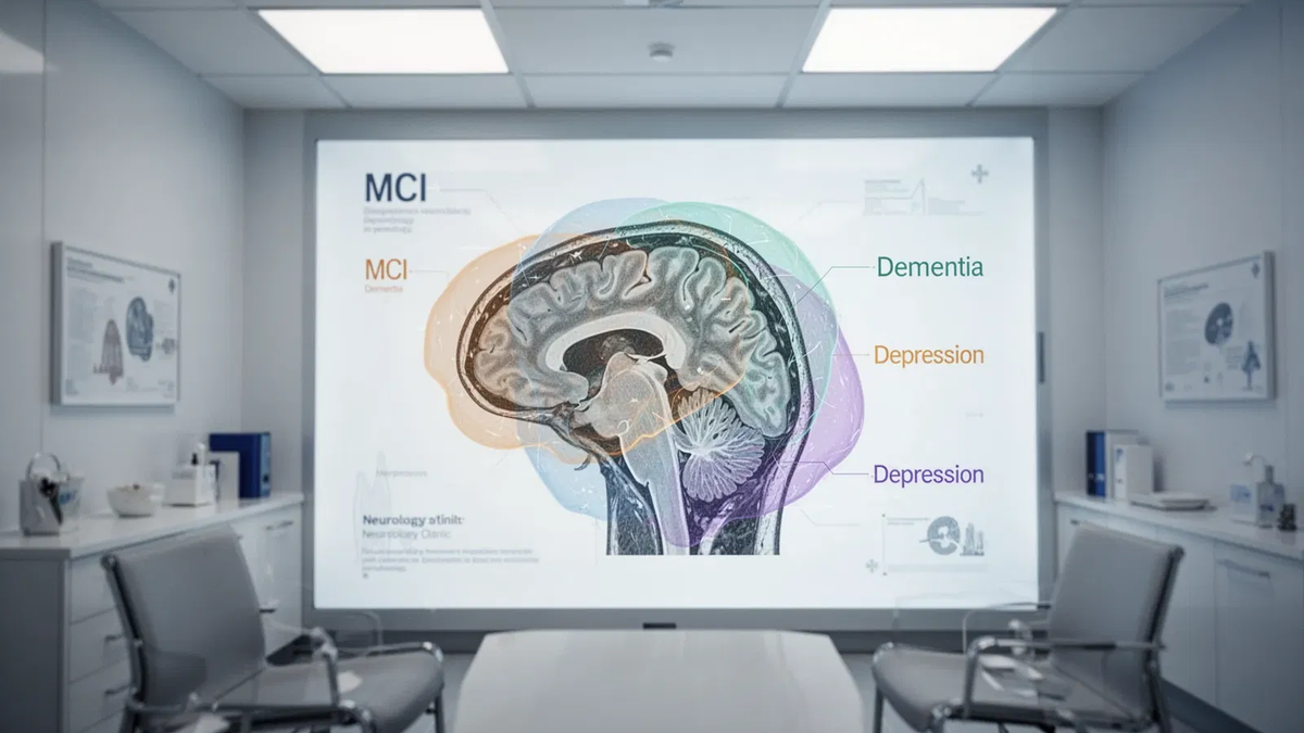 Demenz, Depression, MCI: Die große diagnostische Herausforderung - Foto: über boerse-global.de