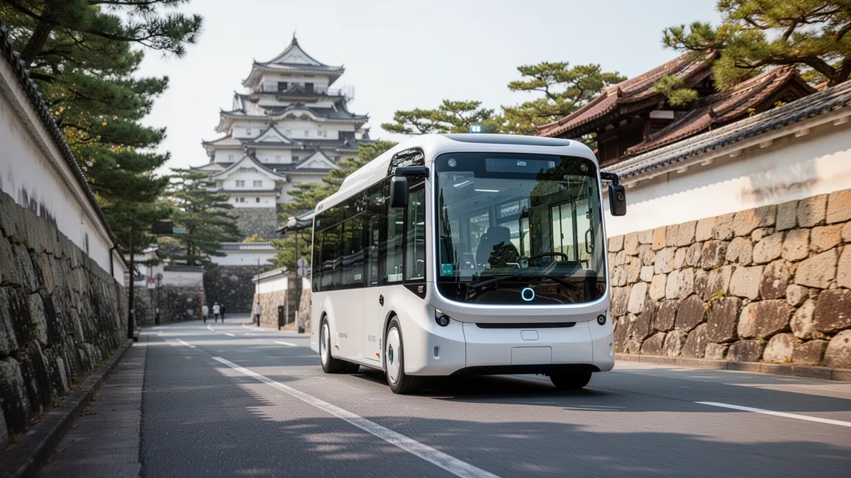 Hikone testet selbstfahrende E-Busse für den ländlichen Raum - Foto: über boerse-global.de