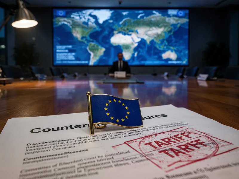 EU setzt auf Abwehr und neue Partner gegen US-Zolldrohungen - Foto: über boerse-global.de