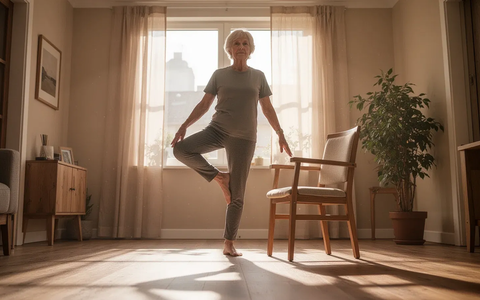 Standwaage: Einfache Übung senkt Sturzrisiko im Alter - Foto: über boerse-global.de