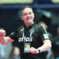 Sieht sich in seiner Arbeit bestätigt: Bundestrainer Alfred Gislason. - Foto: Sina Schuldt/dpa