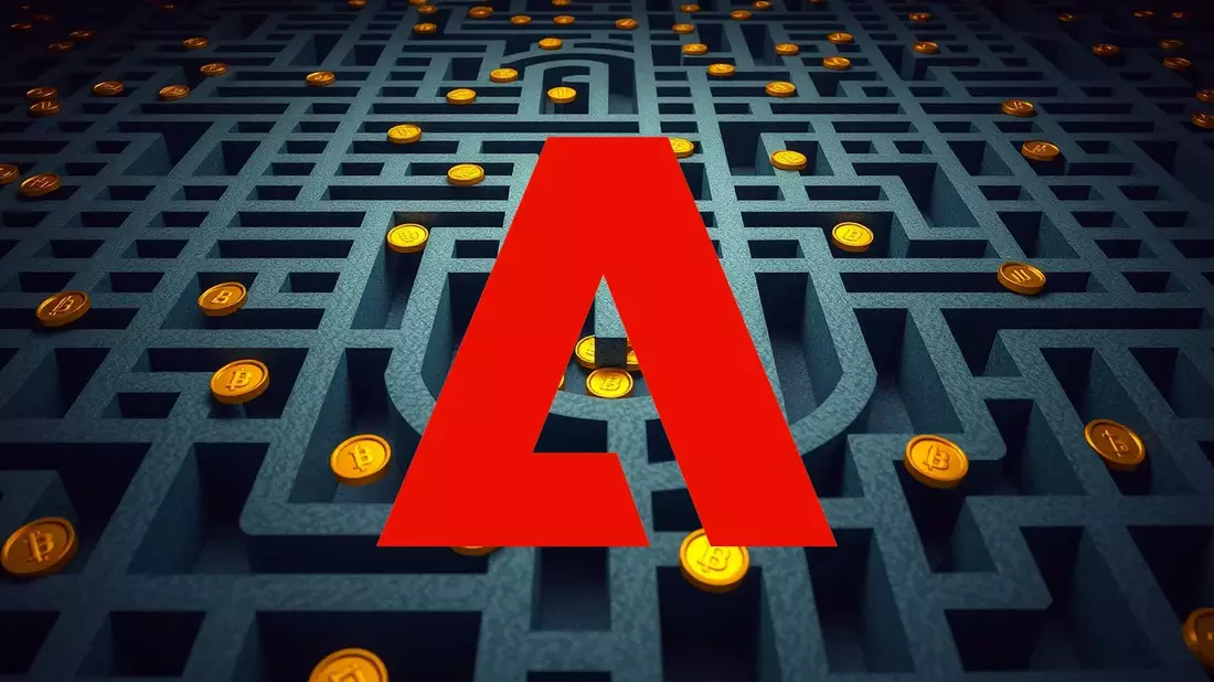 Adobe en la encrucijada: La presión de la inteligencia artificial en el mercado Illustration mit AI erstellt übermittelt durch boerse-global.de