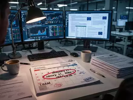 CBAM-Deadline und Bürokratie-Kampf treffen deutsche Wirtschaft - Foto: über boerse-global.de