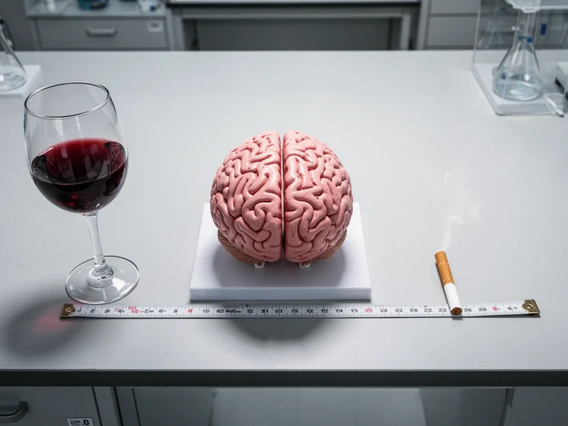 Alkohol und Nikotin: Die größten Feinde für unser Gehirn - Foto: über boerse-global.de