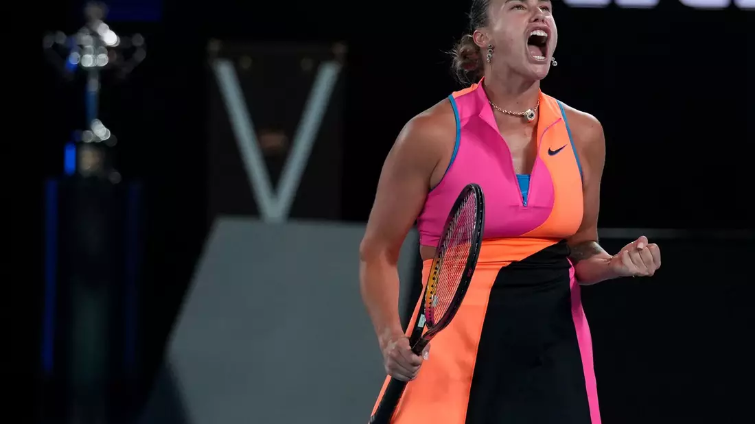 Aryna Sabalenka hat in Melbourne ihren dritten Titel gewonnen. - Bild: Dita Alangkara/AP/dpa