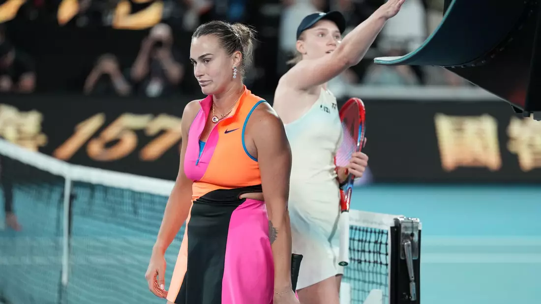 Aryna Sabalenka hat in Melbourne eine weitere Final-Enttäuschung erlebt. - Bild: Asanka Brendon Ratnayake/AP/dpa