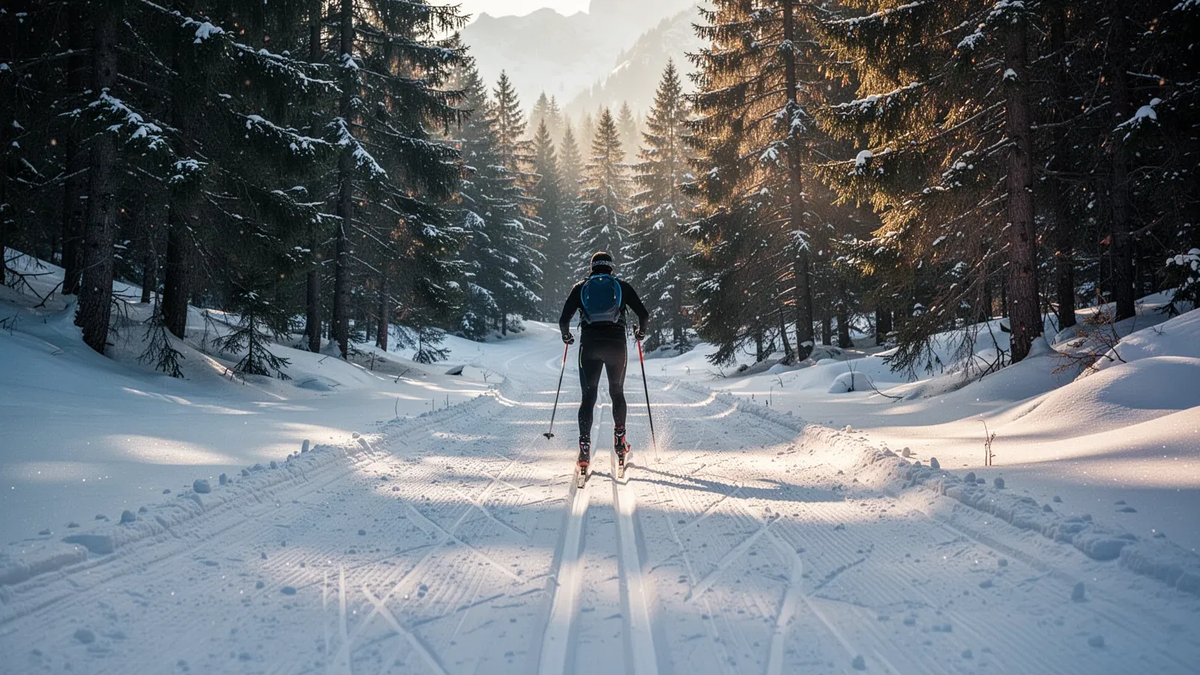 Langlauf-Meditation: Wintersport als Anti-Stress-Trend - Foto: über boerse-global.de