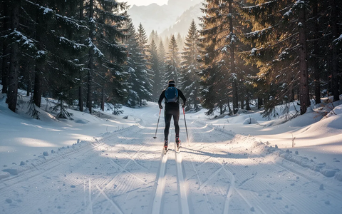 Langlauf-Meditation: Wintersport als Anti-Stress-Trend - Foto: über boerse-global.de