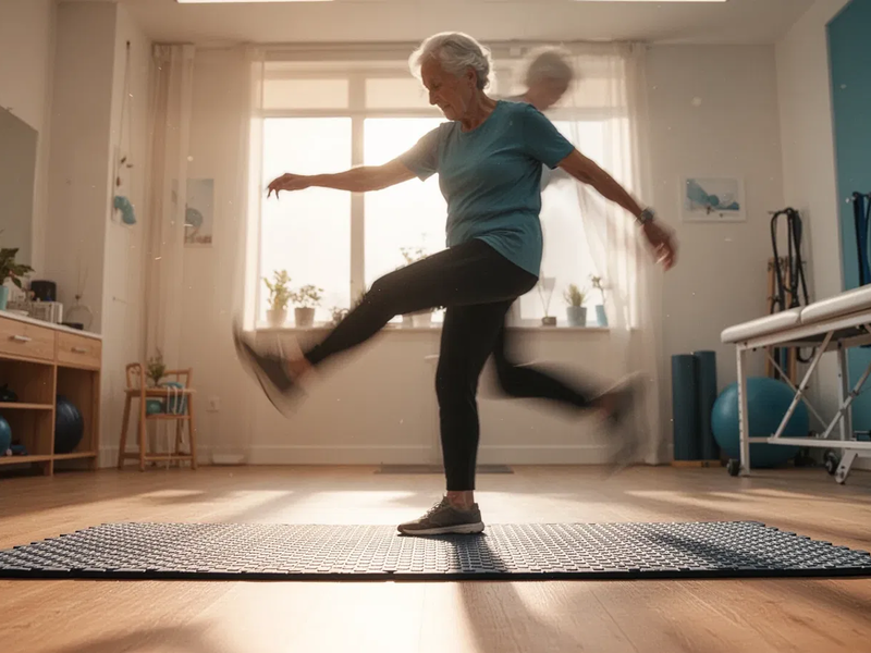 Reaktives Balance-Training wird Schlüssel gegen Stürze im Alter - Foto: über boerse-global.de