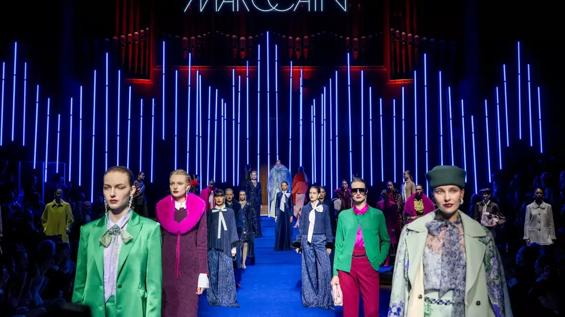 Marc Cain gibt den Takt vor auf der Fashion Week: Mode, die nachhallt - Bild: presseportal.de