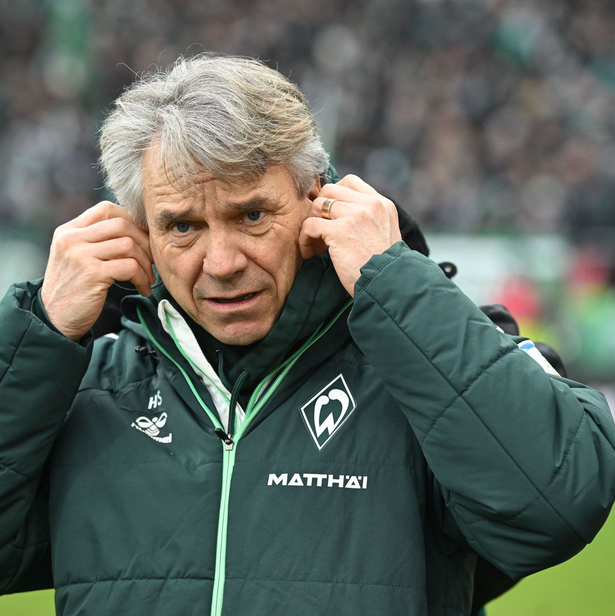 Werder-Trainer Horst Steffen - Foto: Carmen Jaspersen/dpa