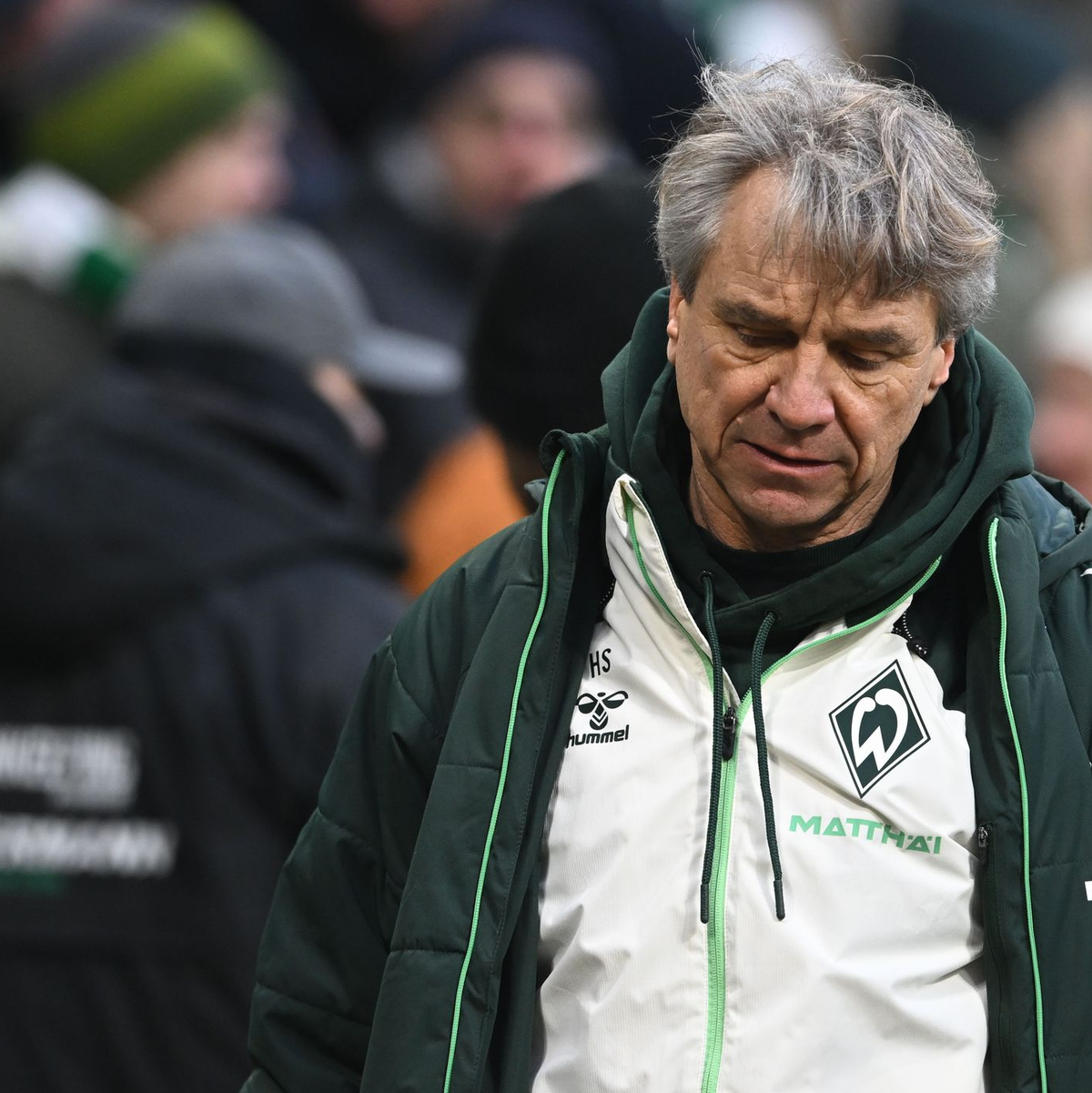 Ist mit Werder Bremen seit zehn Spielen sieglos: Trainer Horst Steffen. - Foto: Carmen Jaspersen/dpa