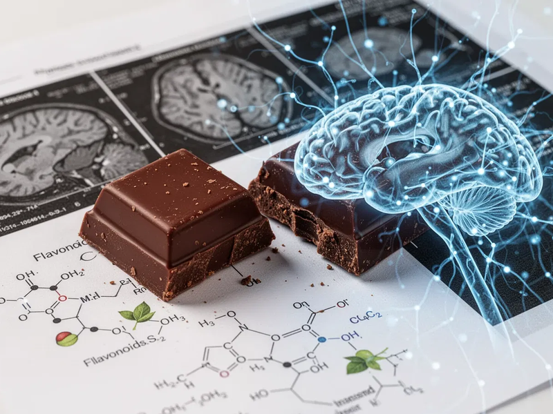 Dunkle Schokolade steigert kurzfristig die Gehirnleistung - Foto: über boerse-global.de