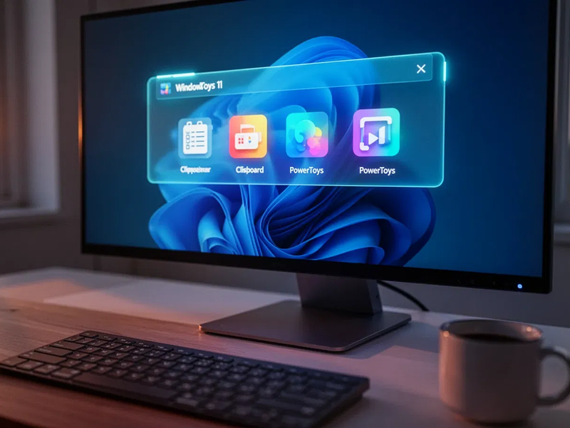 PowerToys: Microsoft testet macOS-artige Menüleiste für Windows 11 - Foto: über boerse-global.de