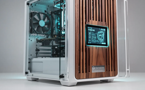 Thermaltake TR300: PC-Gehäuse mit Holz-Optik und neuem Innenlayout - Foto: über boerse-global.de