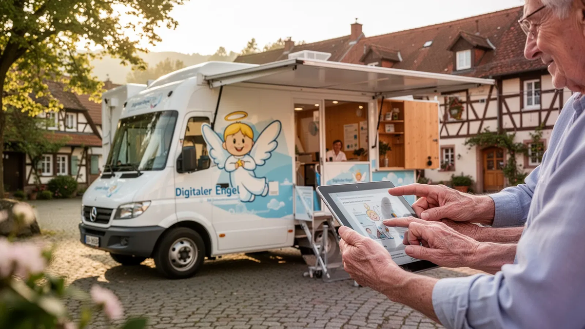 Digitaler Engel: Mobile Hilfe für Senioren startet neue Tour - Foto: über boerse-global.de