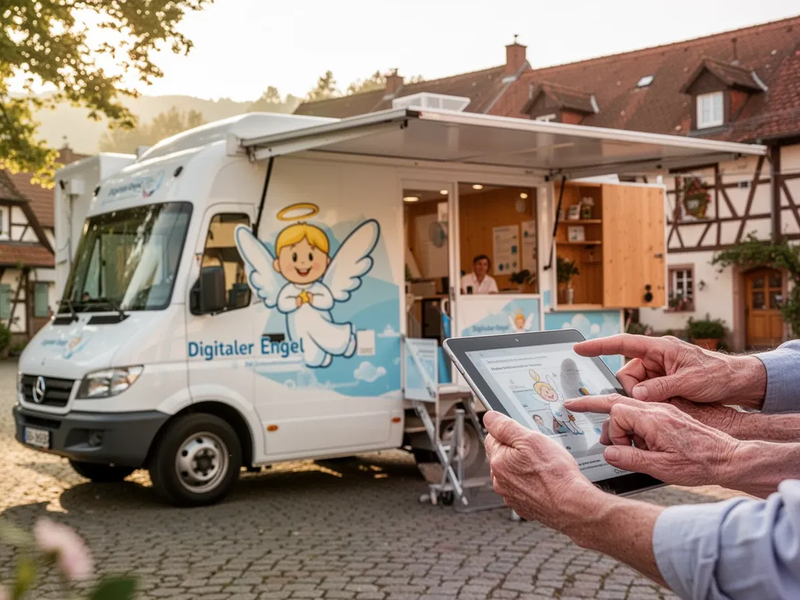 Digitaler Engel: Mobile Hilfe für Senioren startet neue Tour - Foto: über boerse-global.de