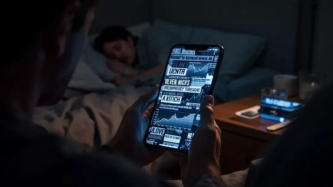 Bedtime-Prokrastination: Warum wir den Schlaf sabotieren - Bild: über boerse-global.de