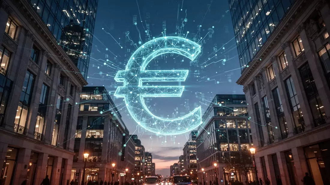 Digitaler Euro: EZB und Bundesbank treiben digitale Währung voran Illustration mit AI erstellt übermittelt durch boerse-global.de