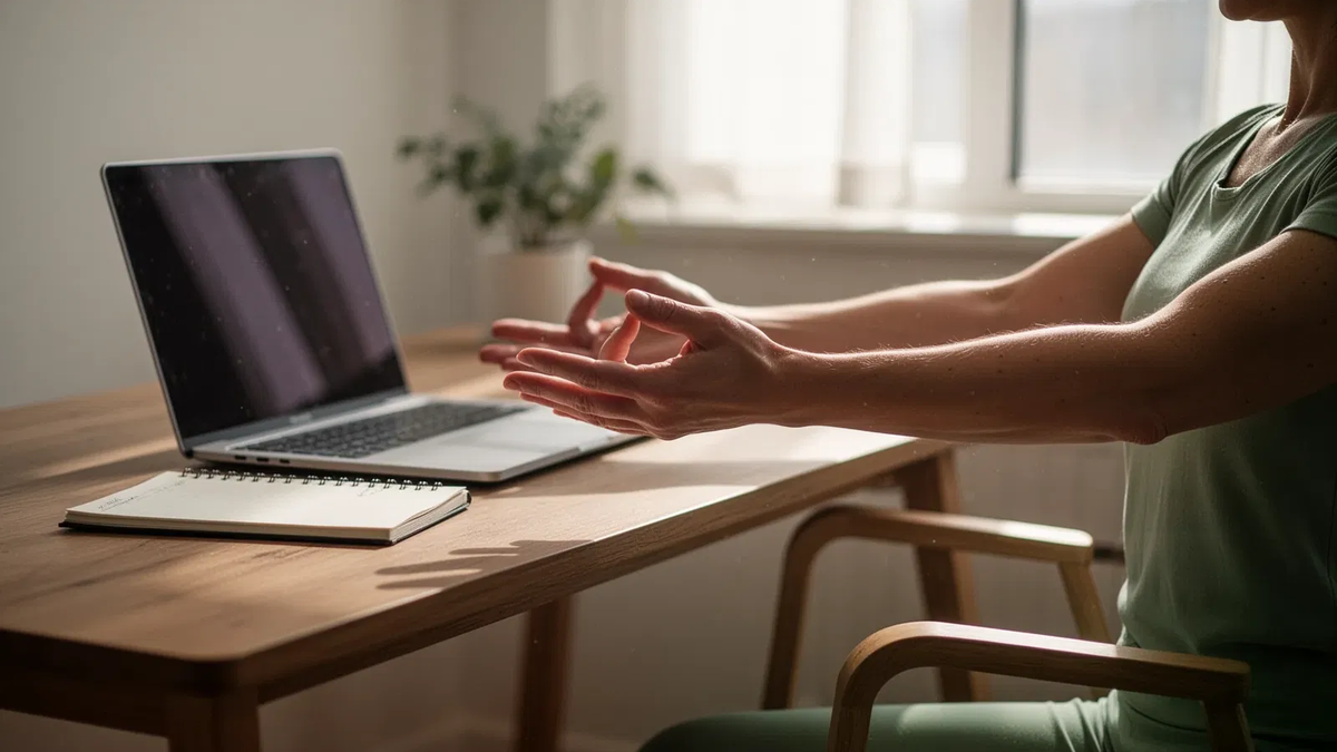 Yoga-Micro-Sessions: Stresskiller für den Büroalltag - Foto: über boerse-global.de