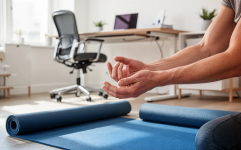 Kurze Bewegungspausen schützen Gelenke im Büro - Foto: über boerse-global.de