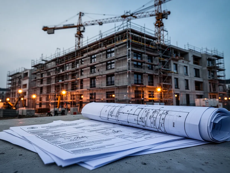 Baugenehmigungen werden ab Februar deutlich teurer - Foto: über boerse-global.de
