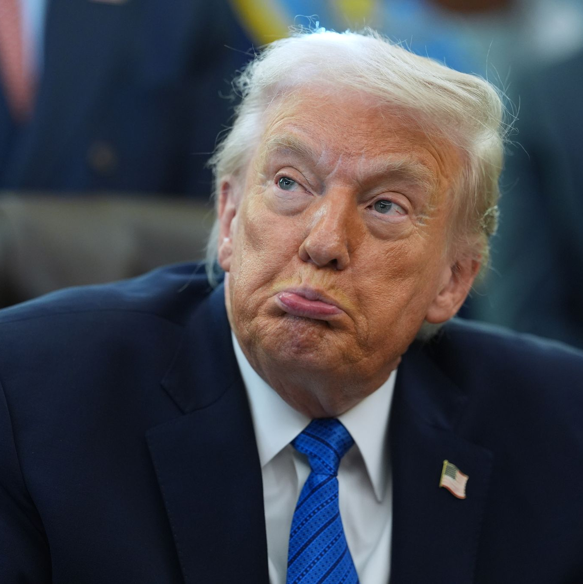 Der US-Präsident erhöht den Druck auf Teheran. (Archivbild) - Foto: Evan Vucci/AP/dpa