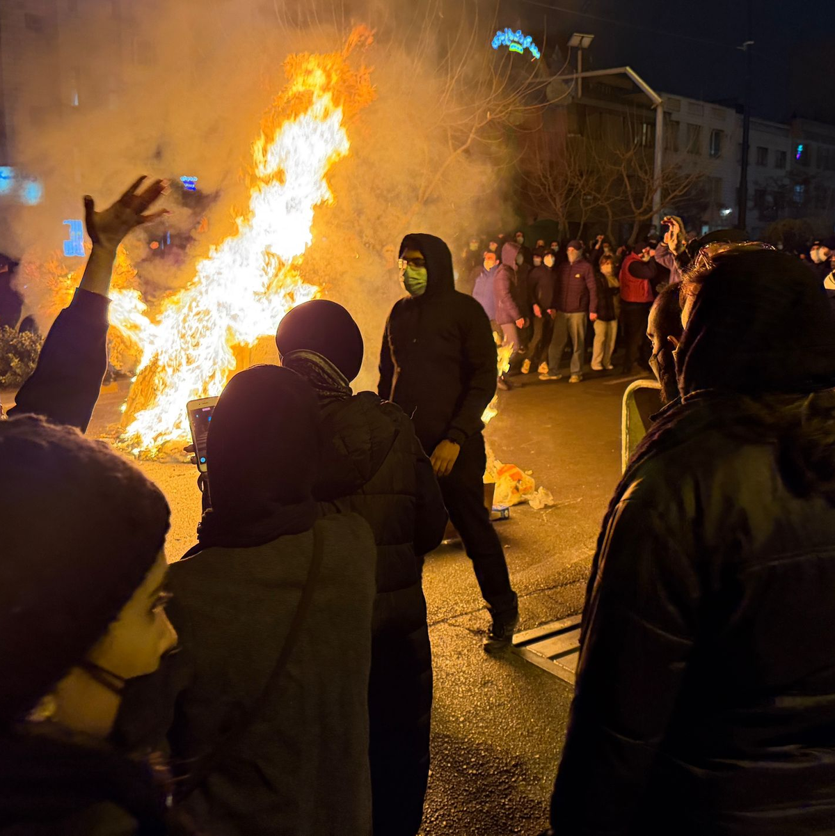 Trump drohte Teheran auch im Zusammenhang mit der Niederschlagung der Proteste mit Militärschlägen. (Archivbild) - Foto: Uncredited/UGC/AP/dpa