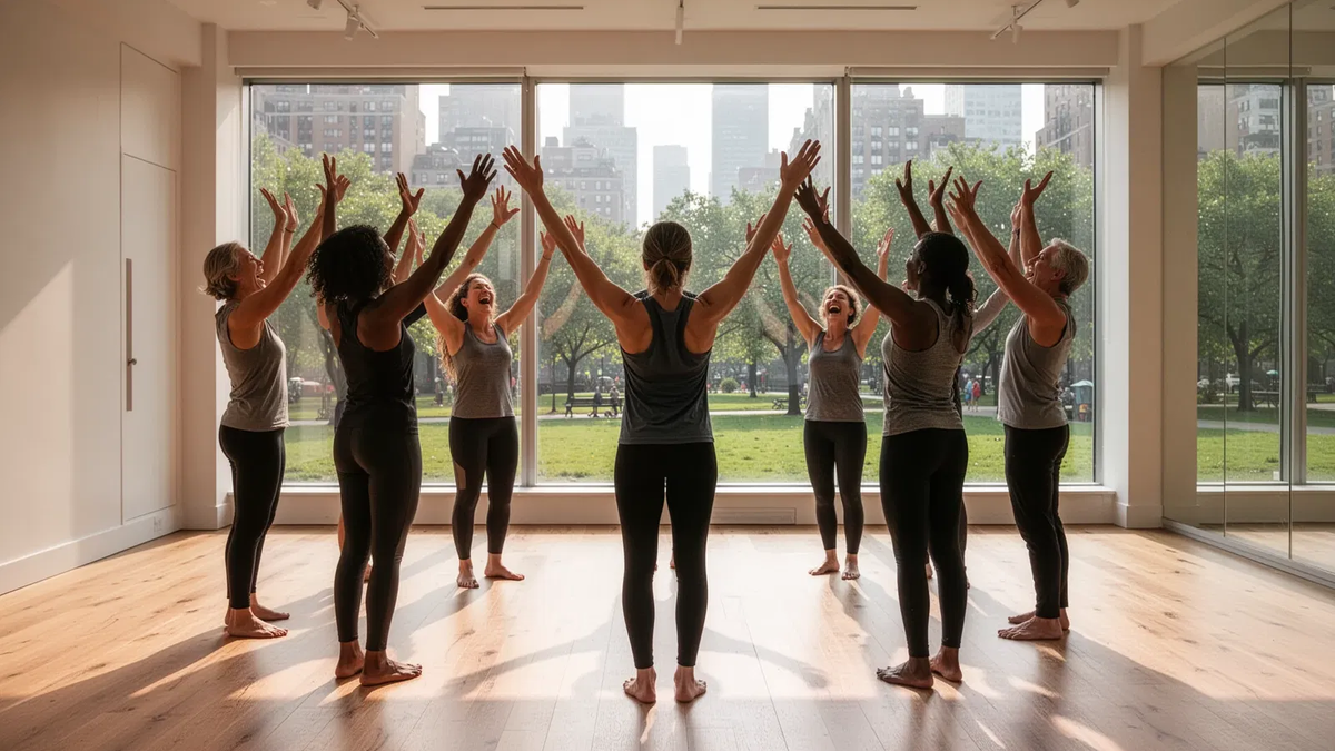 Lachyoga: Das Workout gegen Stress erobert Deutschland - Foto: über boerse-global.de