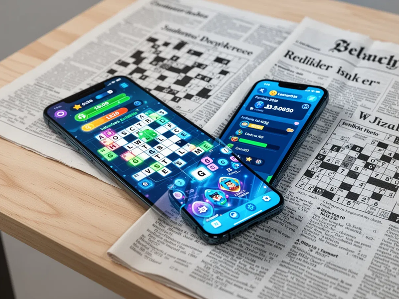 Kreuzworträtsel-Apps boomen als digitaler Gehirnjogging-Trend - Foto: über boerse-global.de