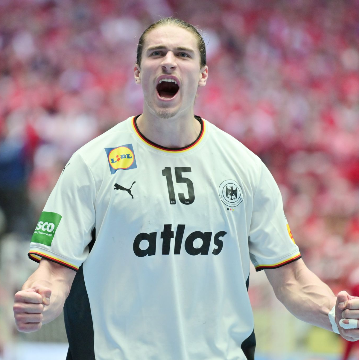 Im EM-Finale brauchen Deutschlands Handballer Juri Knorr in Bestform.  - Foto: Sina Schuldt/dpa