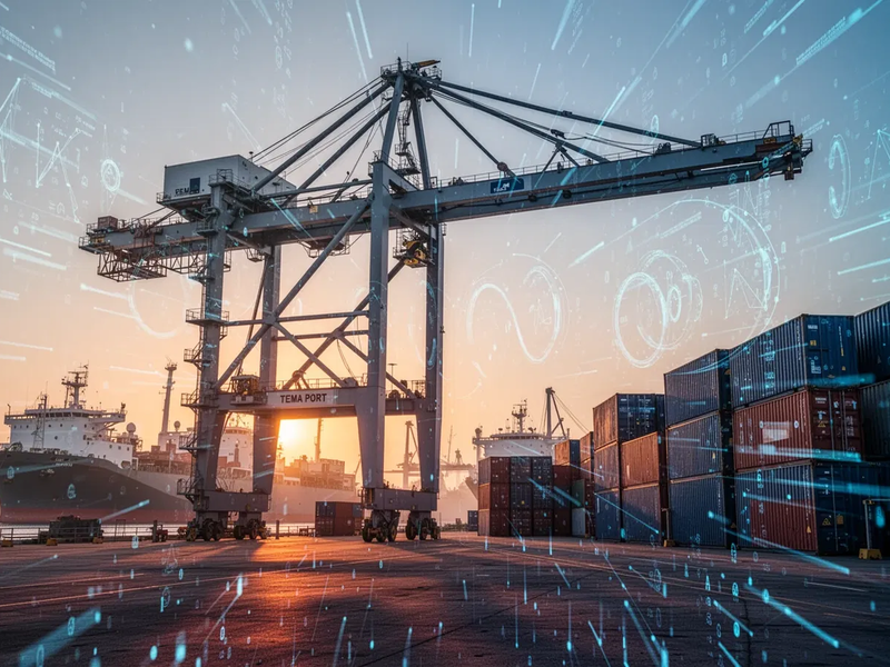 Ghana startet KI-Zollsystem am Hafen Tema - Foto: über boerse-global.de