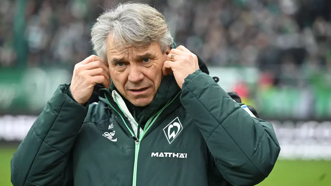 Nicht mehr Trainer von Werder Bremen: Horst Steffen. - Bild: Carmen Jaspersen/dpa