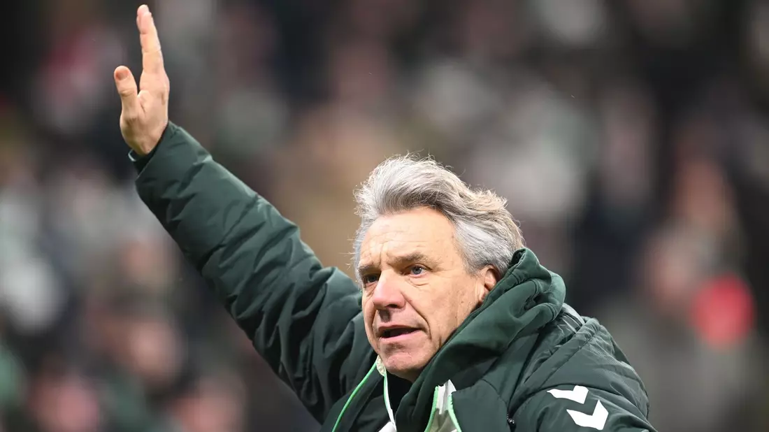 Nicht mehr Trainer von Werder Bremen: Horst Steffen. - Bild: Carmen Jaspersen/dpa