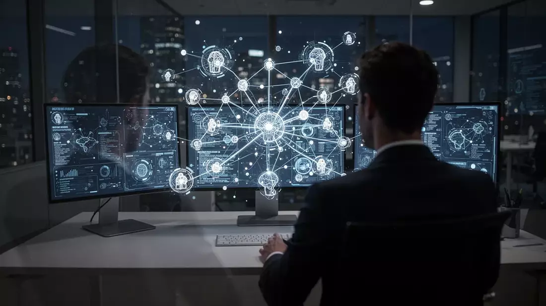 KI-Kompetenz 2026: Vom Prompter zum Chef autonomer Agenten - Bild: über boerse-global.de