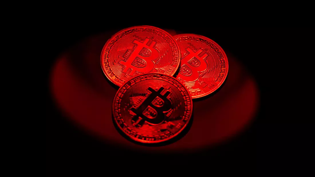 Der Bitcoin ist am Wochenende stärker unter Druck geraten. (Archivbild) - Bild: Hannes P Albert/dpa/dpa-tmn