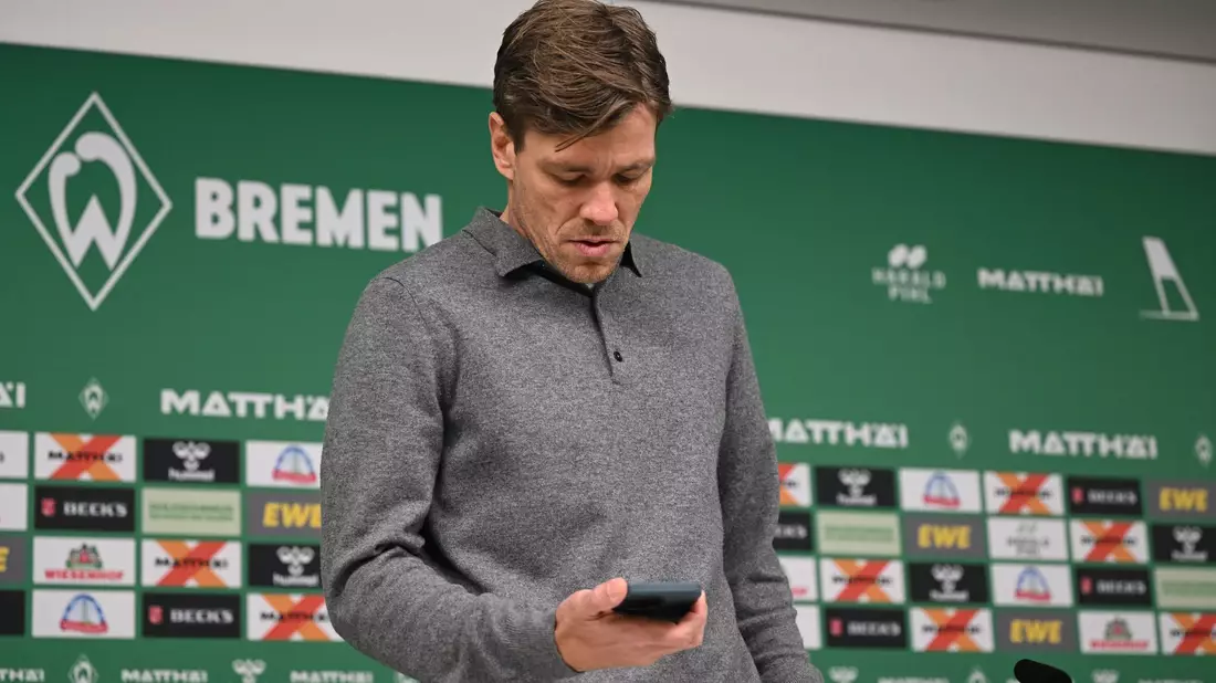 Auf Trainersuche: Werders Sport-Geschäftsführer Clemens Fritz. - Bild: Carmen Jaspersen/dpa