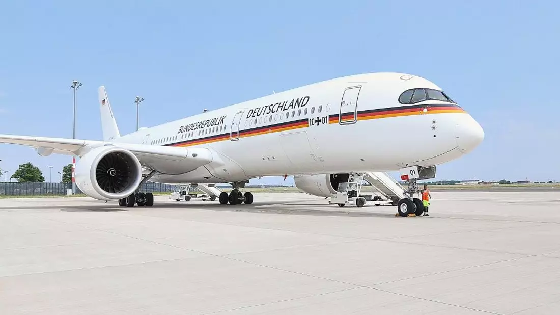 Flugzeug der Flugbereitschaft (Archiv) - Bild: via dts Nachrichtenagentur