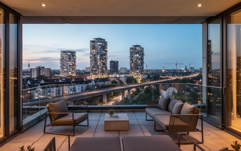 Stellingen: Luxus-Penthouses verdrängen Hamburger Autobahnblick - Foto: über boerse-global.de