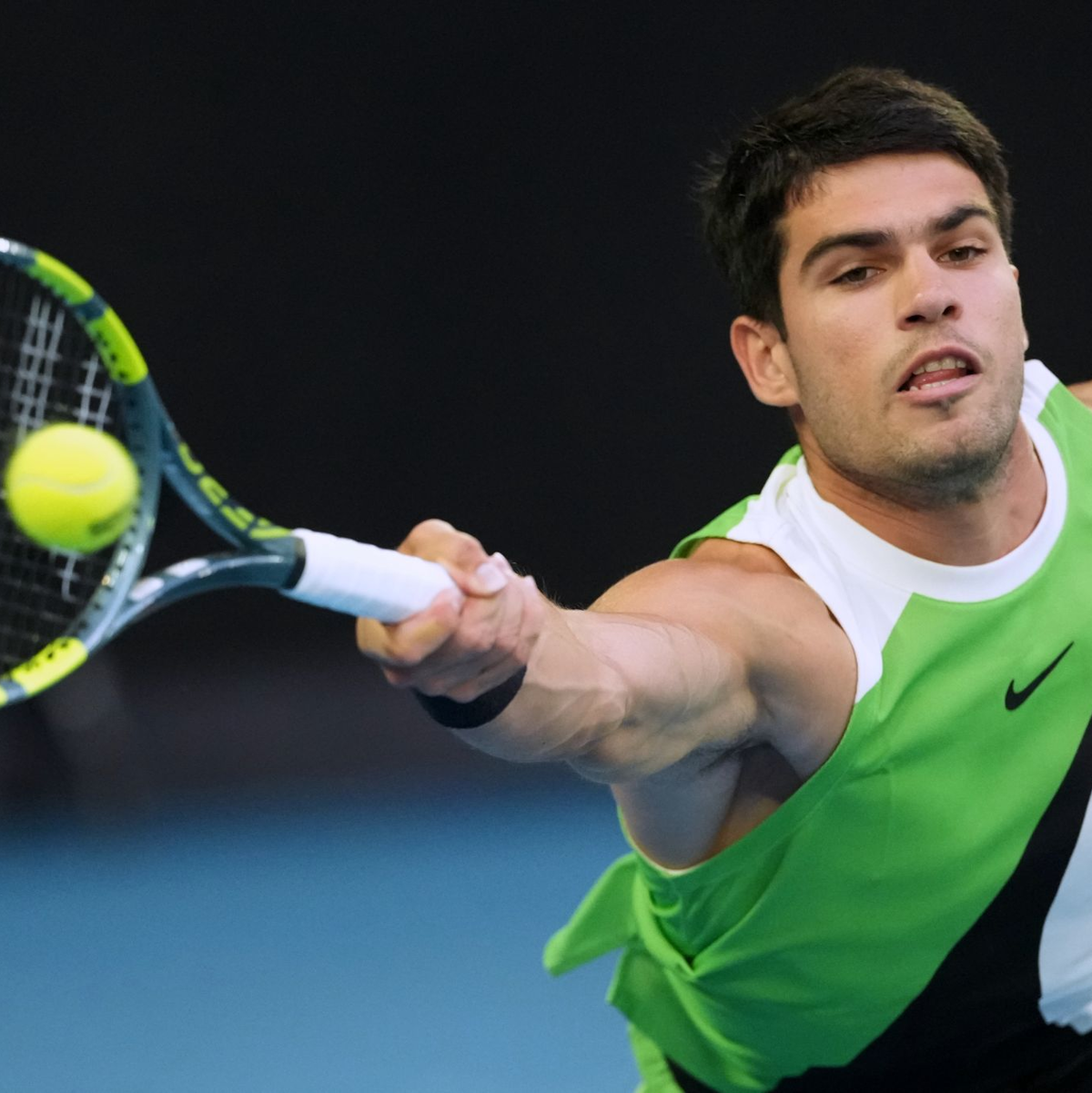 Carlos Alcaraz hat jetzt alle vier Grand-Slam-Turniere gewonnen. - Foto: Aaron Favila/AP/dpa