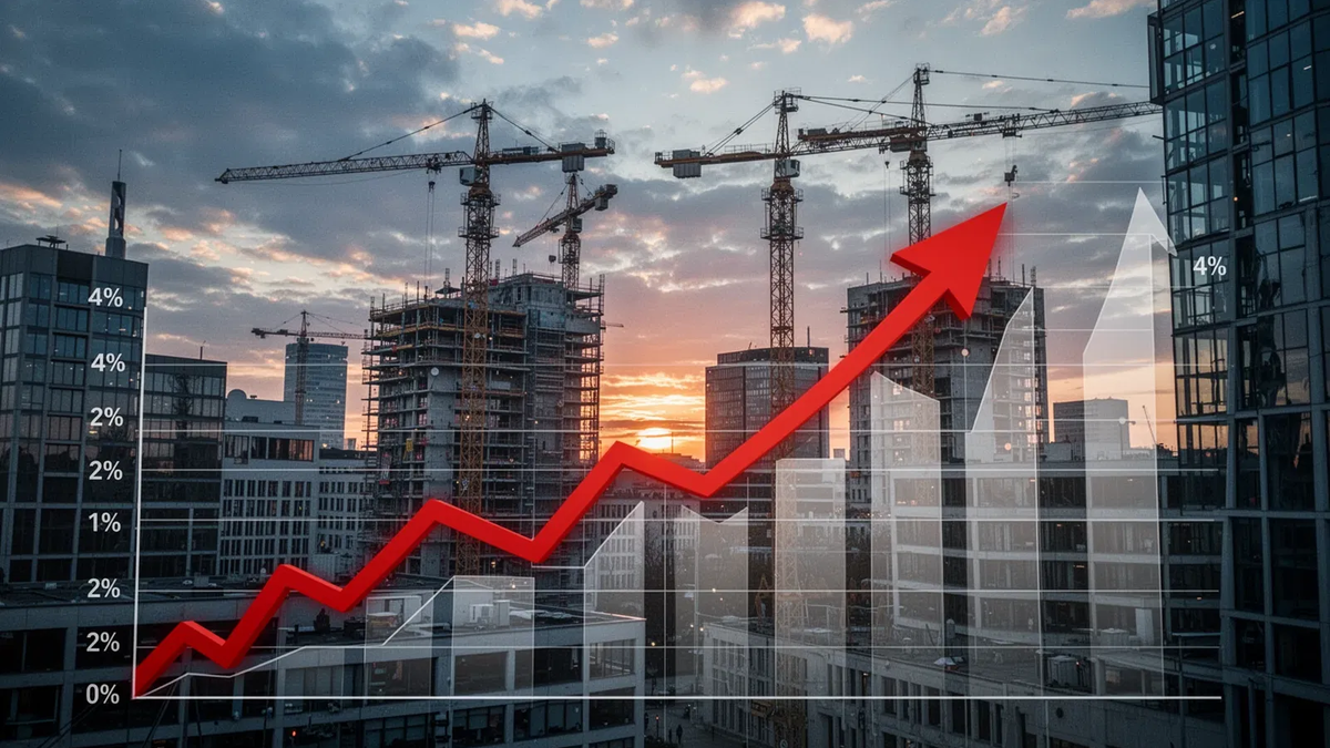 Interhyp meldet Anstieg der Bauzinsen auf 3,9 Prozent - Foto: über boerse-global.de