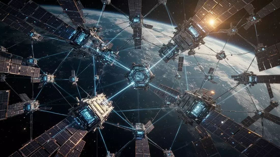 SpaceX plant eine Million KI-Satelliten für globale Datenhoheit - Bild: über boerse-global.de