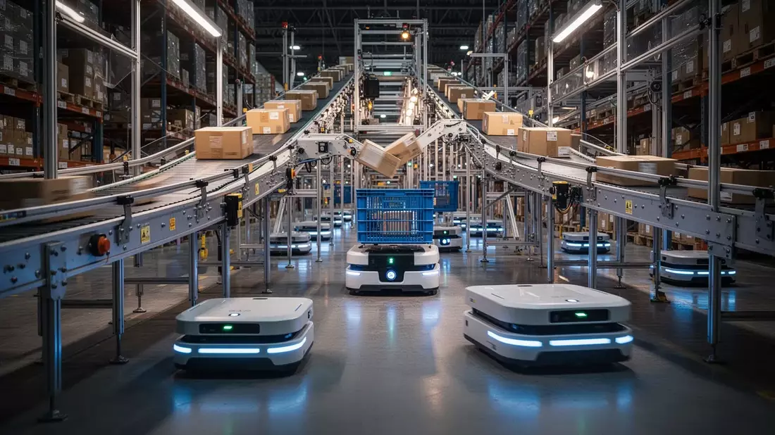 Logistik: Hybride Systeme revolutionieren Warenhäuser - Bild: über boerse-global.de