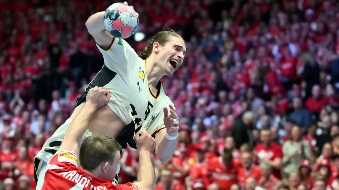 Lenkte das deutsche Spiel: Juri Knorr. - Bild: Sina Schuldt/dpa