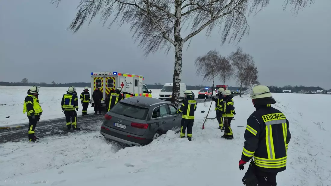 FW Celle: Verkehrsunfall in Hustedt - Bild: presseportal.de