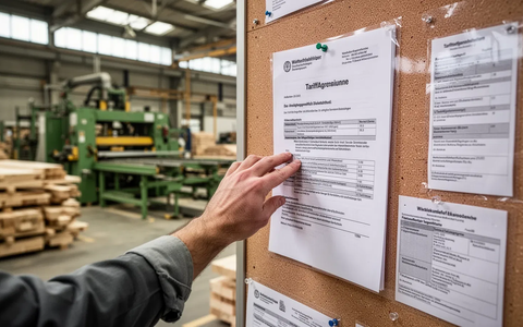 Tarifabschluss Holz- und Kunststoffindustrie tritt in Umsetzungsphase - Foto: über boerse-global.de