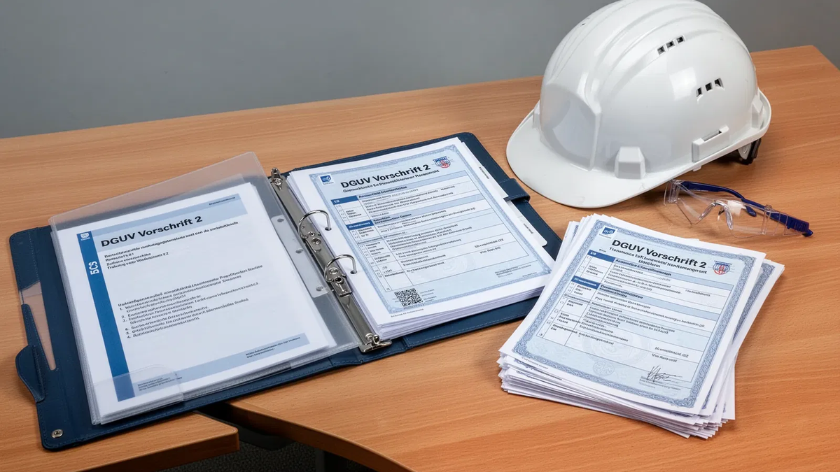 DGUV Vorschrift 2: Neue Nachweispflicht für Sifa-Fortbildungen ab 2028 - Foto: über boerse-global.de