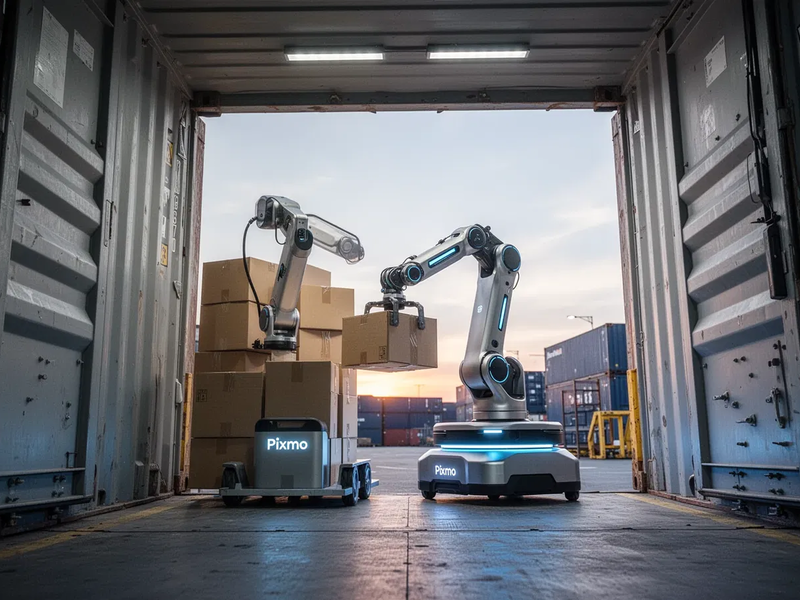 Pixmo-Roboter bewegt 4,5 Millionen Pfund Ware - Foto: über boerse-global.de