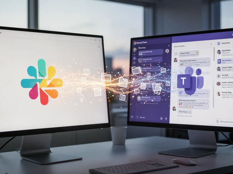 Microsoft Teams: Neues Gratis-Tool soll Slack-Kunden locken - Foto: über boerse-global.de