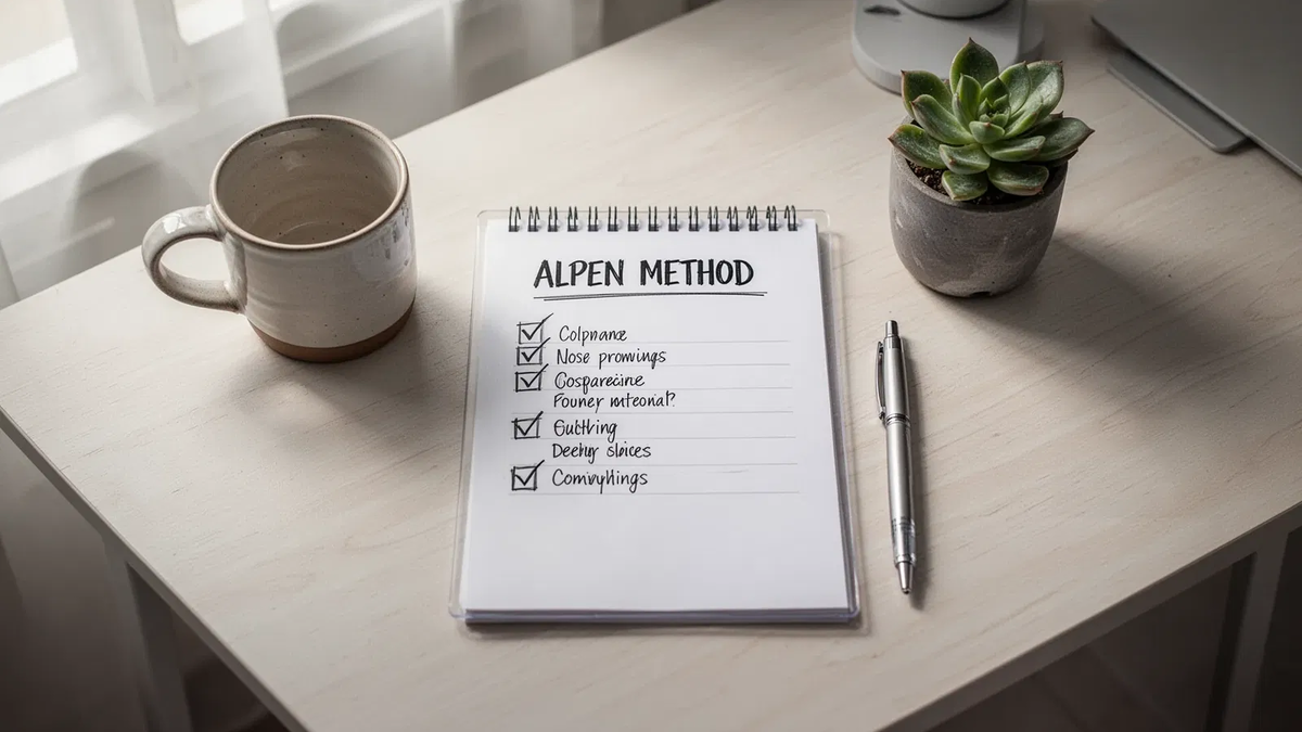 ALPEN-Methode: Einfaches Werkzeug gegen den Mental Load - Foto: über boerse-global.de